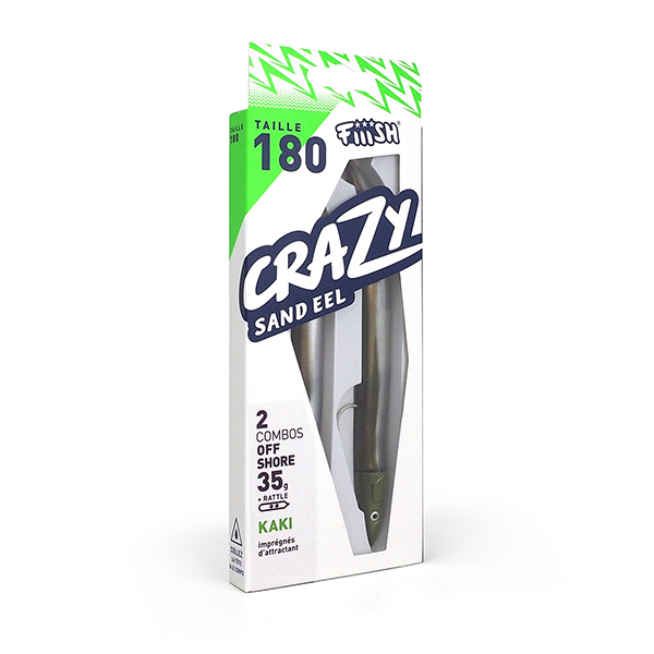 Leurre FIIISH Crazy Paddle Tail No.4 – 18 Cm, 35 G, Couleur Kaki | Pêche Offshore, Leurre Souple, Poisson-nageur - 7